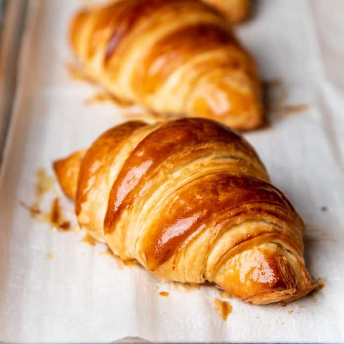Flaky and Crusty Croissant