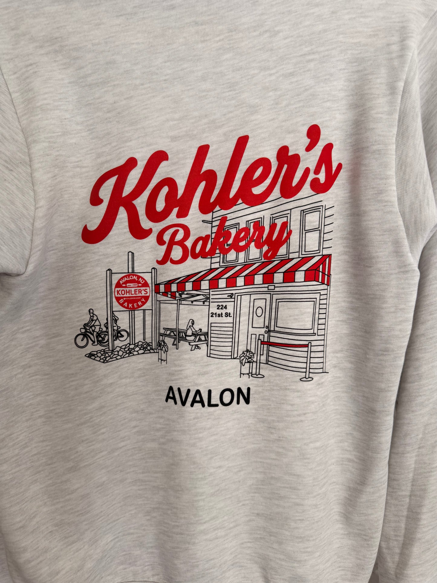 We Love Kohler's - Adult Store Design Hoodie (Gray)