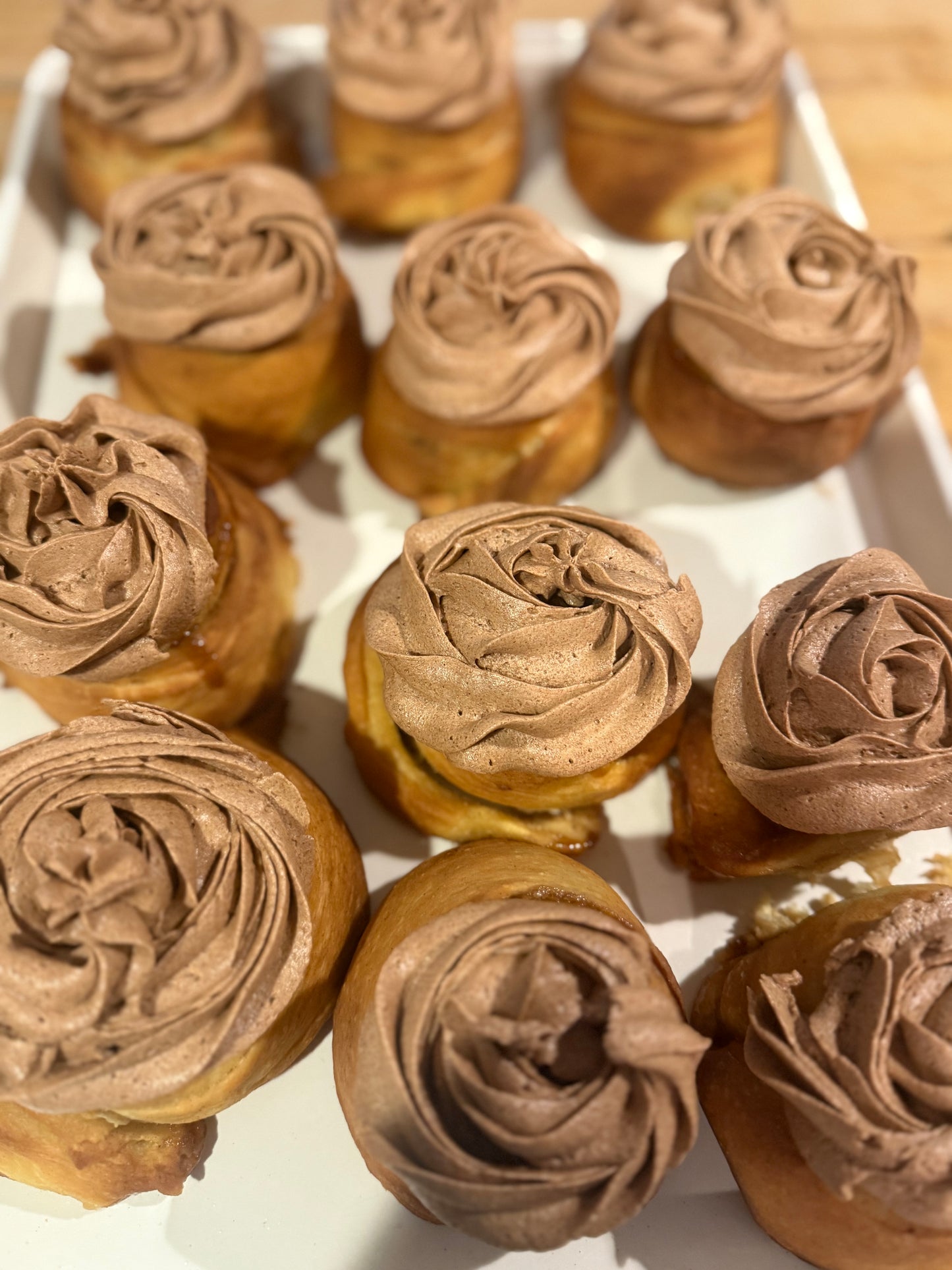 Cinnabun with Cinnamon Icing